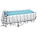 Power Steel 488x244 Piscina Esterna Fuoriterra - Foto miniatura 1
