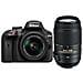 D3400 + Af-p Dx 18-55mm F / 3.5-5.6g Vr + Af-s Dx 55-300mm F / 4.5-5.6g Ed Vr - Foto miniatura 1