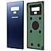 Copribatteria Samsung Galaxy Note 9 Facciata Posteriore - Blu - Foto miniatura 2