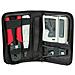Kit Attrezzi Per Reti Con Tester. Pinza Spelafili. Pinza Crimpatrice E Attrezzo Per Inserire Cavo Neljack Keystone Di Re - Foto miniatura 1