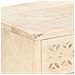 Comodino 40x30x50 Cm In Legno Massello Di Mango - Foto miniatura 13