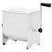 Impastatrice Carne Manuale E Coperchio Argento 20l Acciaio Inox - Foto miniatura 1