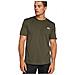 Alpha Industries Basic Small Logo T-shirt Dark Olive - Foto miniatura 1