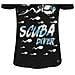 Deeps Gear T-shirt Born Scuba Diver, L, Bianco E Nero, I Subacquei Maglietta 030000103 - Foto miniatura 5