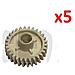 5xlower Roller Gear 29t M402, m404, m405, m428, m429, m426, m304 - Foto miniatura 2