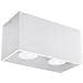 Soffitto A 2 Luci Bianco, Gu10 - Foto miniatura 2