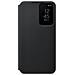 Custodia Samsung Ef-zs906cbegee Smart Clear View Cover Galaxy S22 Plus Sm-s906b Nero - Foto miniatura 1