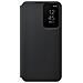 Custodia Samsung Ef-zs906cbegee Smart Clear View Cover Galaxy S22 Plus Sm-s906b Nero - Foto miniatura 9