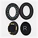 Cuscinetti Auricolari Per Bose 700/nc700 In Pelle Artificiale 1 Paio Black - Foto miniatura 3