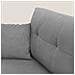 Megan Divano Letto Matrimoniale In Microfibra Smacchiabile T11 Grigio - Foto miniatura 5