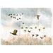 Fotomurale - Golden Geese - 100 X 70 Cm - Foto miniatura 2