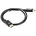 Cavo Displayport 1.2 Maschio A Displayport 1.2 Maschio 1m 4k Nero Ca-dpdp-10cc-0010-bk - Foto miniatura 3