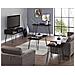 Owen Porta Tv In Truciolare Laminato Marrone - Foto miniatura 3