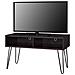 Owen Porta Tv In Truciolare Laminato Marrone - Foto miniatura 1