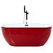 Vasca Da Bagno Freestanding Nevis 160 X 75 Cm Rosso - Foto miniatura 3