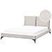Letto Velluto A Coste Melle 160 X 200 Cm Beige Chiaro - Foto miniatura 2