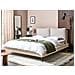 Letto Velluto A Coste Melle 160 X 200 Cm Beige Chiaro - Foto miniatura 1