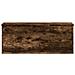 Contenitore Portaoggetti Rovere Fumo 90x35x35 Cm In Truciolato - Foto miniatura 7