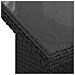 Set Divani da Giardino con Cuscini 8 pz Nero in Polyrattan - Foto miniatura 6