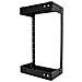 Armadio Rack a Muro 19" 18U - Armadio di rete /Quadro rack 19 pollici a profondità regolabile 30-50cm - Resistente Server rack a parete a 2 montanti per AV /Dati /Telecomunicazioni /Attrezzature IT /Switch - Foto miniatura 2