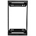Armadio Rack a Muro 19" 18U - Armadio di rete /Quadro rack 19 pollici a profondità regolabile 30-50cm - Resistente Server rack a parete a 2 montanti per AV /Dati /Telecomunicazioni /Attrezzature IT /Switch - Foto miniatura 3