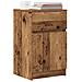 Comodino Legno Antico 39x35x65 cm in Legno Multistrato - Foto miniatura 9
