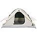 Tenda da Campeggio a Cupola per 3 Persone Verde Impermeabile - Foto miniatura 7