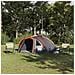 Tenda da campeggio Grigio e arancione 308 x 268 x 130 cm - Foto miniatura 2