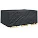Copertura per mobili da esterno Nero 210 x 130 x 70 cm 600D - Foto miniatura 3