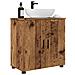 Mobile da Bagno Legno vecchio 61 x 35 x 64 cm Legno multistrato - Foto miniatura 3