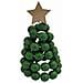 Miniatura Albero Di Natale Con Perline - Decorazione Festiva Da Tavolo Green - Foto miniatura 1