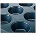 Teglia Per Dodici Muffin Nest Bake Antiaderente Con Manici Ergonomici Rivestimento Resistente Facile Da Pulire E Impilabile - Foto miniatura 3