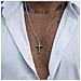Collana Da Uomo Premium [loyal] | Acciaio Inossidabile | Catena Robusta | Chiusura Sicura | Argento | 60 Cm | Include Astuccio Per Gioielli - Foto miniatura 4