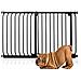 Bettacare Cancelletto Per Cani Elite Con Montaggio A Pressione, 107cm - 116cm, Nero Opaco - Foto miniatura 1