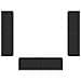 Set mobile TV 6 pcs Nero Legno multistrato - Foto miniatura 7