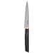 Coltello Multiuso Professionale Living - Lama da 12 cm in Acciaio Inox Forgiato - Manico Antiscivolo ergonomico nero e rosso - Ideale per Tagliare Frutta, Verdura, Salumi e Formaggi - per Uso Domestico e Professionale - Made in Italy - Foto miniatura 1