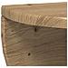 Scaffale da parete 2 pcs Rovere artigianale 38 x 19 x 19 cm - Foto miniatura 9