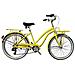 Bici Alluminio Da Donna Misura 26 City Bike Bicicletta Beach Cruiser Stile Americano Cambio 7v Completa Di Accessori Luci A Led - 46 Nero - Foto miniatura 2