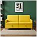 Divano con Storage Giallo Chiaro 172 x 78 x 87 cm Poliestere - Foto miniatura 3