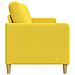 Divano con Storage Giallo Chiaro 172 x 78 x 87 cm Poliestere - Foto miniatura 5