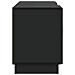 Mobile TV Nero 102 x 34,5 x 47 cm Legno ingegnerizzato - Foto miniatura 5