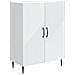 Credenza Bianco 66 x 34,5 x 89,5 cm Legno ingegnerizzato - Foto miniatura 1