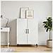 Credenza Bianco 66 x 34,5 x 89,5 cm Legno ingegnerizzato - Foto miniatura 2