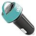 Car Charger Dual Usb 2.1 A Black - Foto miniatura 1