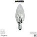 Lampadina alogena luce calda 2850 K E 14 W 28 V 230 1500 h - Foto miniatura 2
