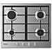 Piano Cottura CHG6BRX a Gas 4 Fuochi Gas Colore Inox - Foto miniatura 1
