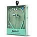 Band-it Cuffie Auricolari Sport Bluetooth con Neckband e Microfono e Telecomando Integrati Colore Verde Acqua - Foto miniatura 7