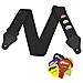 Strap Chitarra Nera E 12 Picks Gratuiti - Foto miniatura 1