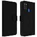 Custodia Samsung Galaxy A21s Portadocumenti Funzione Supporto Nero - Foto miniatura 1