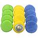 Microfibra Detailing Wax Pad W Maniglia 13 Cm 12 Pack (multi-blu Verde Giallo)  - Foto miniatura 1